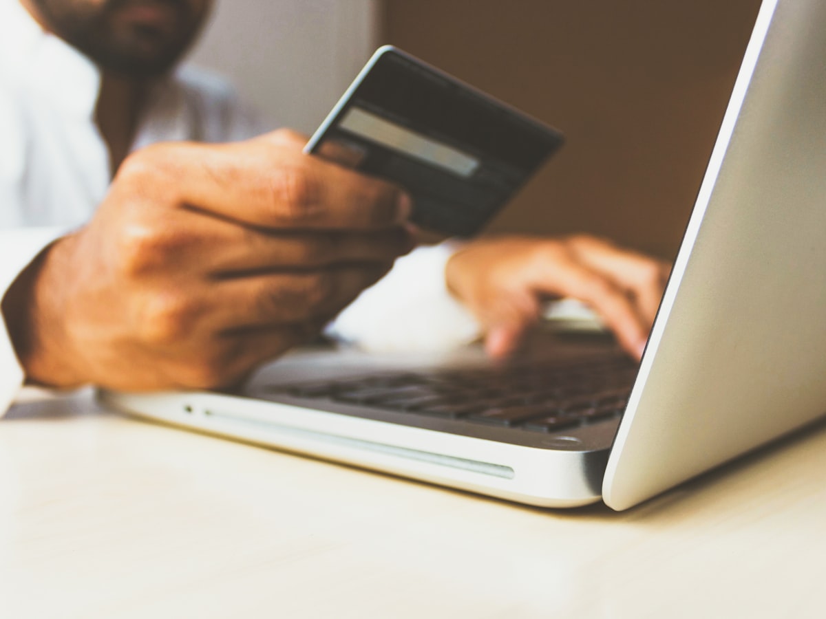 Secure card payment at a restaurant