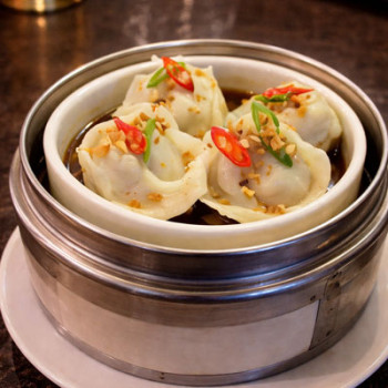 VEG POACHED DUMPLING | 90 kcal